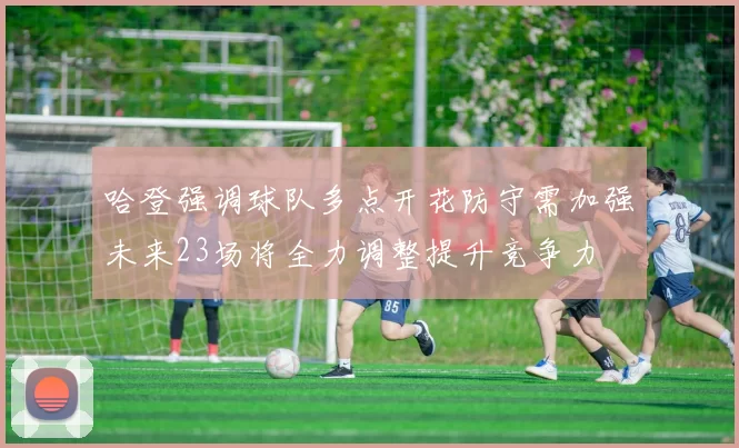 哈登强调球队多点开花防守需加强未来23场将全力调整提升竞争力